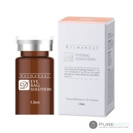 dermaheal Eyebag Solution, уменьшение отечности, жировых отложений под глазами, мезотерапия кожи под глазами, разглаживание