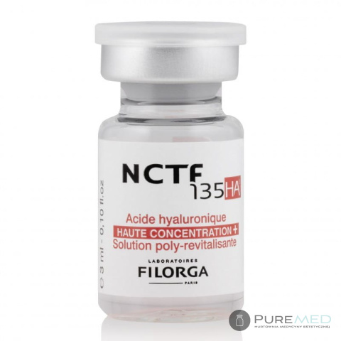 Мезотерапия Fillmed Filorga NCTF 135HA 5x3 мл несшитая гиалуроновая кислота, питающая и увлажняющая кожу