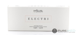 Hyalual Electri 0,55% 1,5 мл, мезотерапия вокруг глаз, тени под глазами, ревитализация слезной долины, подтяжка кожи вокруг глаз