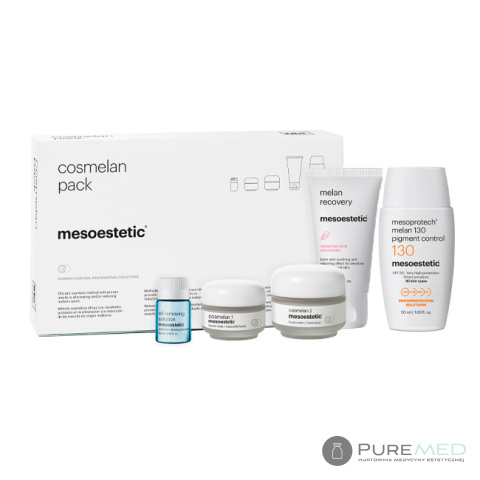 Cosmelan - набор для обесцвечивания Cosmelan Set - отбеливающий уход/НОВАЯ ФОРМУЛА космелан 2