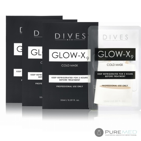 DIVES GLOW-X9 COLD MASK 3x35ml