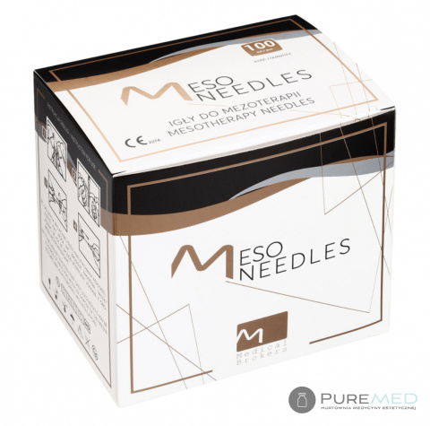 Иглы для мезотерапии 30G x 1/6" (0.3 x 6мм) 100 шт.