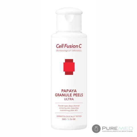 Cell Fusion C Papaya Granule Peels ULTRA — Энзимный пилинг для всех типов кожи, включая чувствительную 50 мл