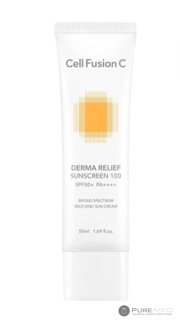 Cell Fusion C Derma Relief Sunscreen100 — Увлажняющий крем для всей семьи 50 мл