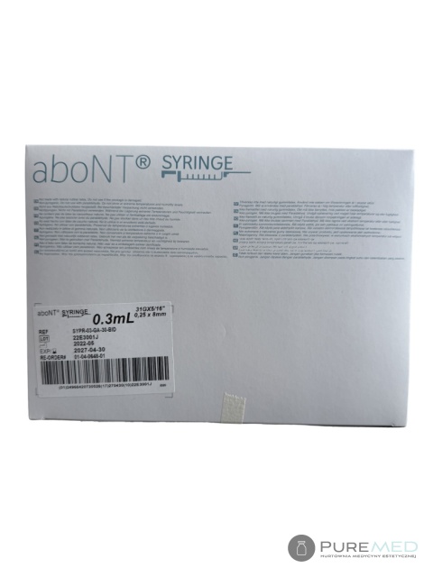 aboNT Syringe Nipro 0,3 ml (0,25 × 8 mm)